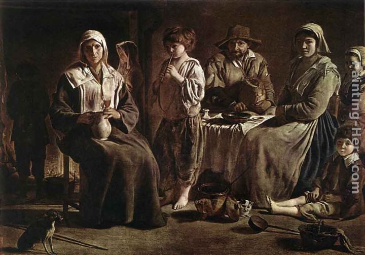 Louis Le Nain Peasant Family